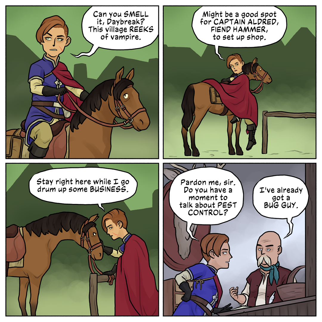 Soliciting for work is a soul-crushing endeavor. Not unlike getting a webcomic off the ground.